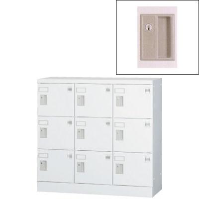 多人数用ロッカー GLK(LOWタイプ) 9人用窓無し