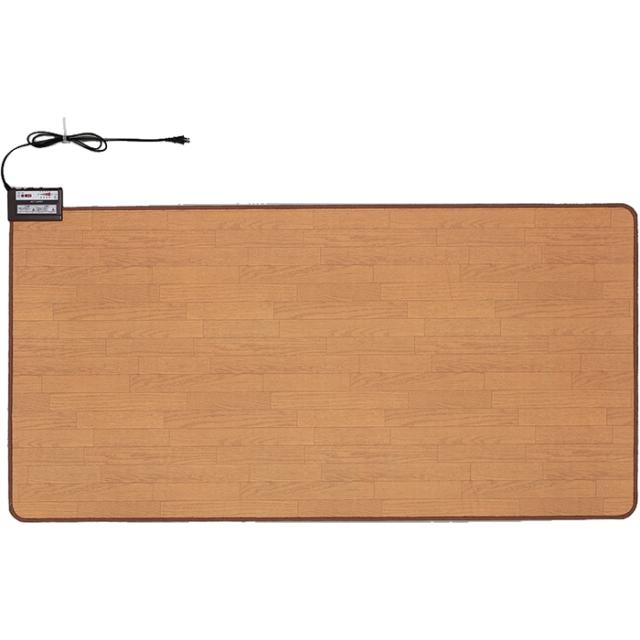 木目フローリングタイプ カーペット1畳(176×88mm)(木目調ライトブラウン)【日本製】 TEKNOS TWM-1000M【送料無料】 (TWM1000M)