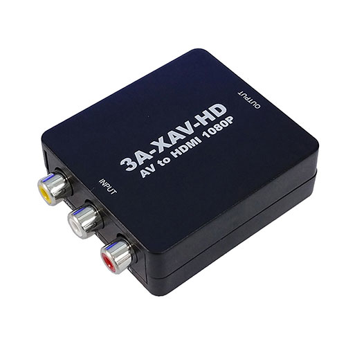 レトロコンバーターAV AV to HDMI変換機 3Aカンパニー 3A-XAV-HD【送料