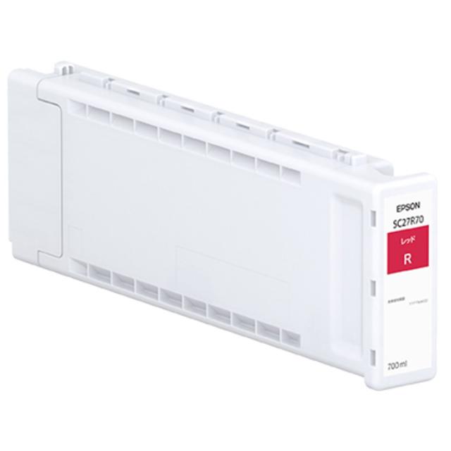 インクカートリッジ/レッド(700ml) エプソン SC27R70【送料無料】