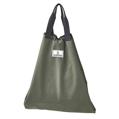 防水トランスフォームバッグ andback アンドバック カーキ BIS00028【送料無料】 【納期目安：１週間】
