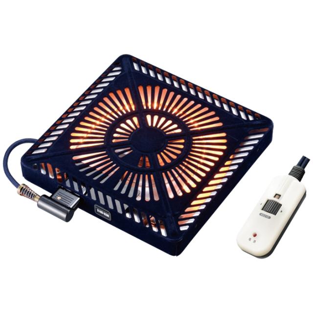 こたつ用取替ヒーター U字型カーボンヒーター 500W 手元電コン式 DCファン付き METRO(メトロ) MCU-501E(DKB)【送料無料】 (MCU501E(DKB))