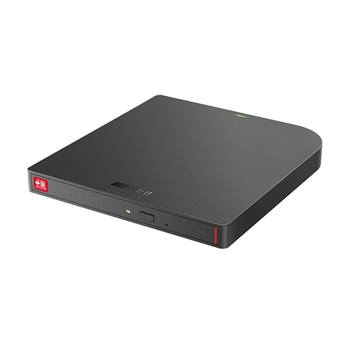 USB3.2(Gen1)ポータブルBD 再書込み防止 ブラック バッファロー BRXL-PTWOU3-BK【送料無料】 (BRXLPTWOU3BK) 【納期目安：１週間】