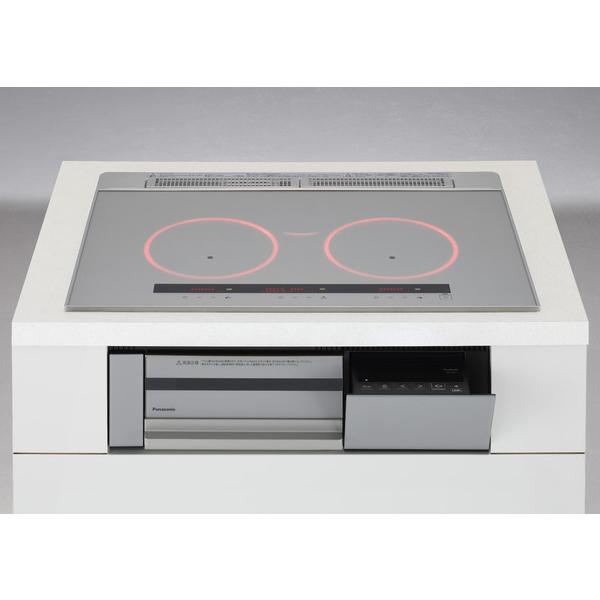 ビルトインIHクッキングヒーター Cシリーズ(75cm幅/シルバー/シルバー) パナソニック KZ-C37S【送料無料】 (KZC37S)