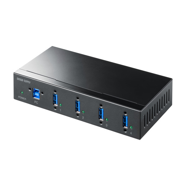 製造用USB 5Gbpsこしき(4界面) サンワサプライ USB-3HFA04【貨物輸送無料】 (USB3HFA04)