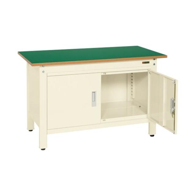軽量一人用作業台扉付 サカエ CP096DRI【送料無料】