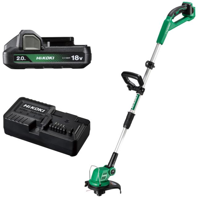 18V 充電式 草刈機 刈払機 蓄電池・充電器付 [KH11] HiKOKI CG18DGA(BG)【送料無料】