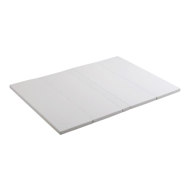 折りたたみ式キッズプレイマット Sサイズ(120×160cm) (ライトベージュ) ホームテイスト KPM-1216S-LBE【送料無料】 (KPM1216SLBE)
