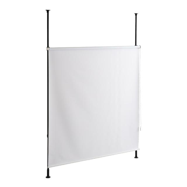 つっぱりポール ロールスクリーン セット 幅180cm (ブラック) ホームテイスト SH-29-TTRS-180-BK【送料無料】 (SH29TTRS180BK)