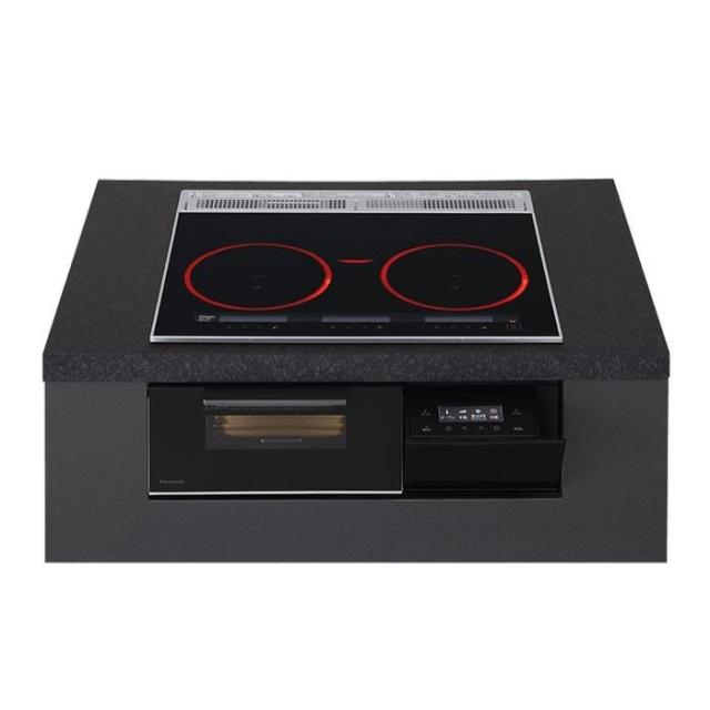 IHクッキングヒーター・Aシリーズ「3口IH ダブル(左右IH)オールメタル対応」(ジェットブラック/ブラック)幅60cm パナソニック KZ-A1V6K【送料無料】 (KZA1V6K) 【納期目安：２週間】