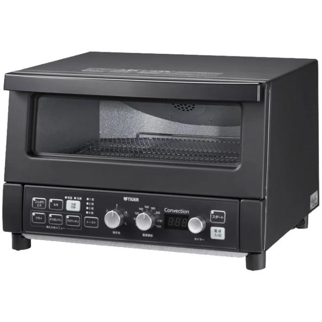 コンベクションオーブン&トースター 4枚焼き 1300W マットブラック タイガー KAV-A130(KM)【送料無料】 (KAVA130(KM)) 【納期目安：１週間】