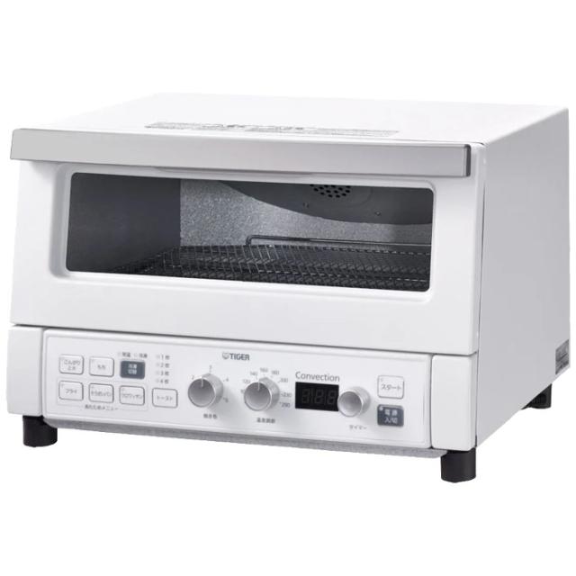 コンベクションオーブン&トースター 4枚焼き 1300W マットホワイト タイガー KAV-A130(WM)【送料無料】 (KAVA130(WM)) 【納期目安：１週間】