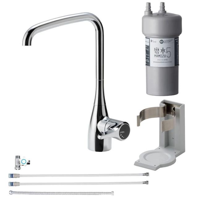 磨水5浄水器専用水栓121型セット 水生活製作所 J217P-B121【送料無料】 (J217PB121)