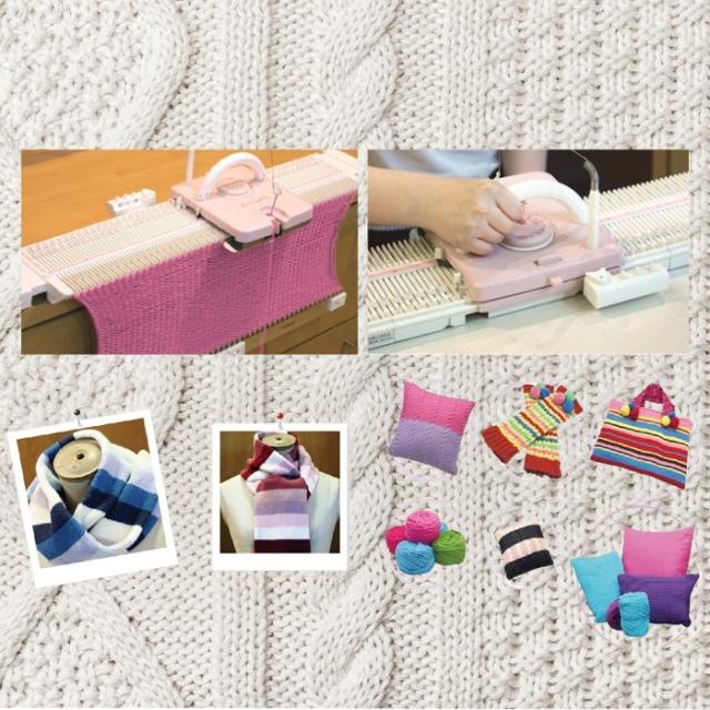 編み機 おしゃれニット工房「あみむめも」 ドレスイン GK-370【送料無料】 (GK370)