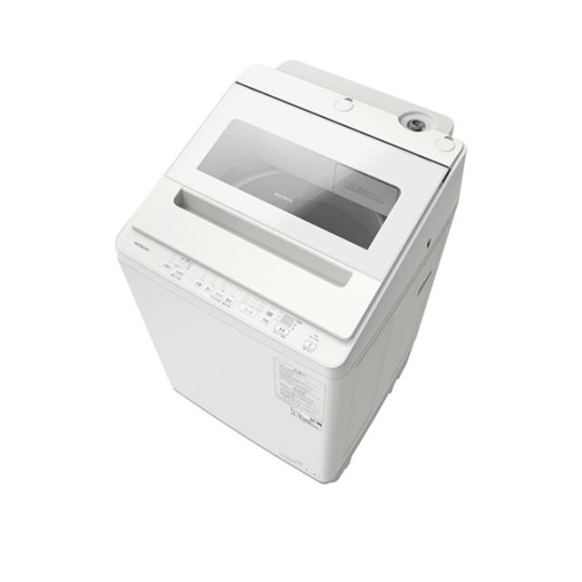 全自動洗濯機 「[衣類長もち]ナイアガラ ビート洗浄」 (ホワイト) 日立 BW-V100K-W【送料無料】 (BWV100KW)