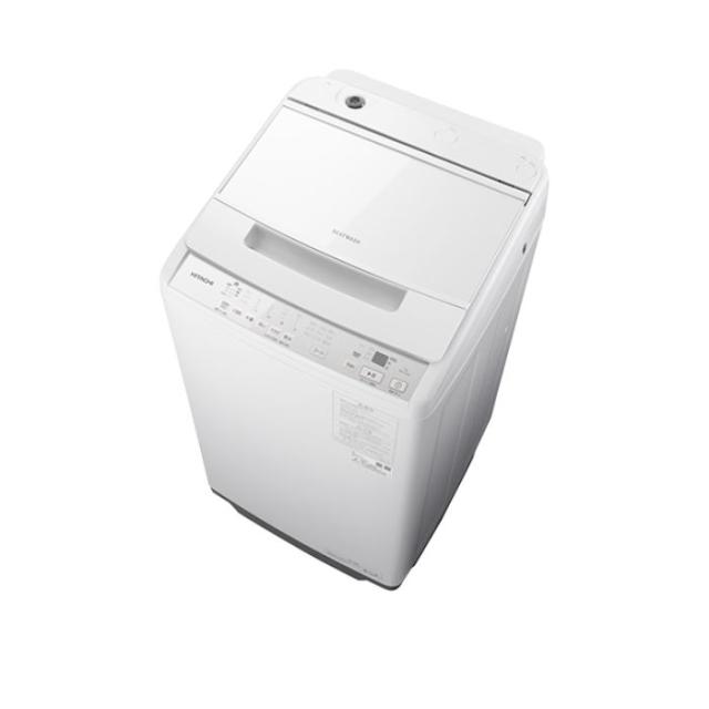 全自動洗濯機 「[衣類長もち]ナイアガラ ビート洗浄」 (ホワイト) 日立 BW-V70K-W【送料無料】 (BWV70KW)