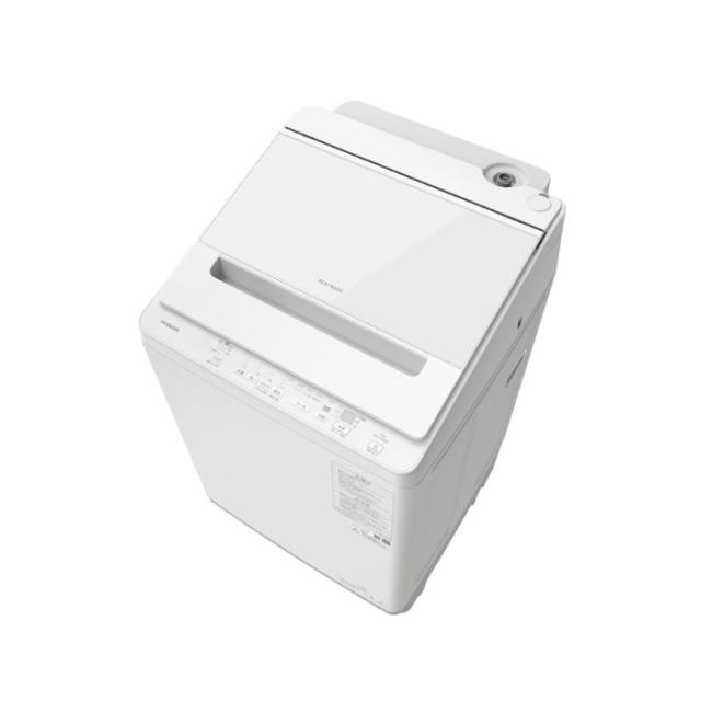 全自動洗濯機 容量10kg ビートウォッシュ (ホワイト) 日立 BW-V100MR-W【送料無料】 (BWV100MRW)