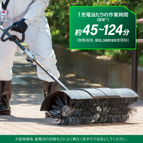 パワーブラシアタッチメント CG36DC(DLN)用 アクセサリ 幅555mm HiKOKI 0038-2810【送料無料】 (00382810)_2