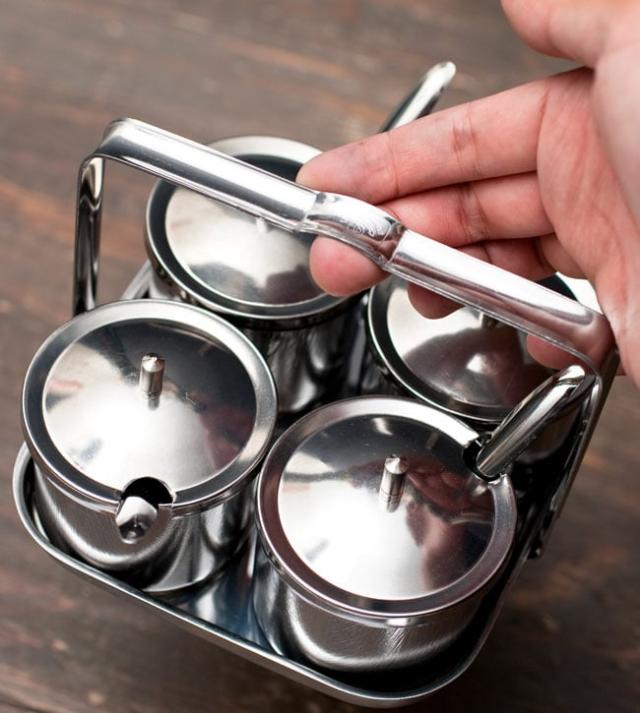 タイの薬味入れ 調理器具 スパイスボックス インド マサラ ケース アジアン食品 エスニック食材の通販はau Pay マーケット インド アジアの雑貨と衣料 Tirakita