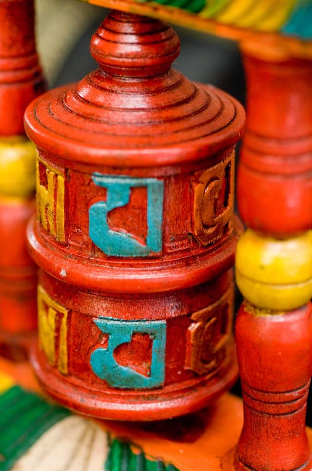 仏具 ネパール仏具 卓上5連 マニ車13 仏具 ネパール仏具 マニ車16 マニ