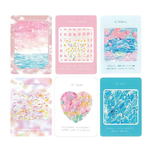 【送料無料】 スペシャルキュートオラクルアートカード special cute ORACLE art CARDS / オラクルカード 占い カード占い タロット nanami oracleart ルノルマン コーヒーカード インド 本 印刷物 ステッカー ポストカード ポスター_1