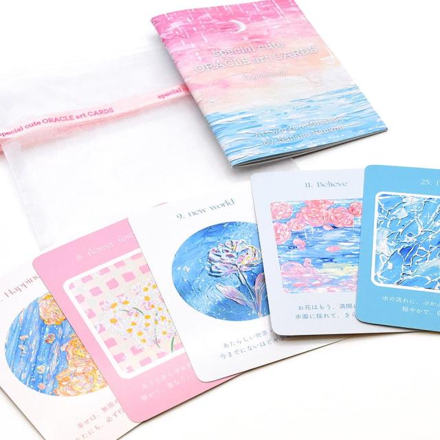 【送料無料】 スペシャルキュートオラクルアートカード special cute ORACLE art CARDS / オラクルカード 占い カード占い タロット nanami oracleart ルノルマン コーヒーカード インド 本 印刷物 ステッカー ポストカード ポスター