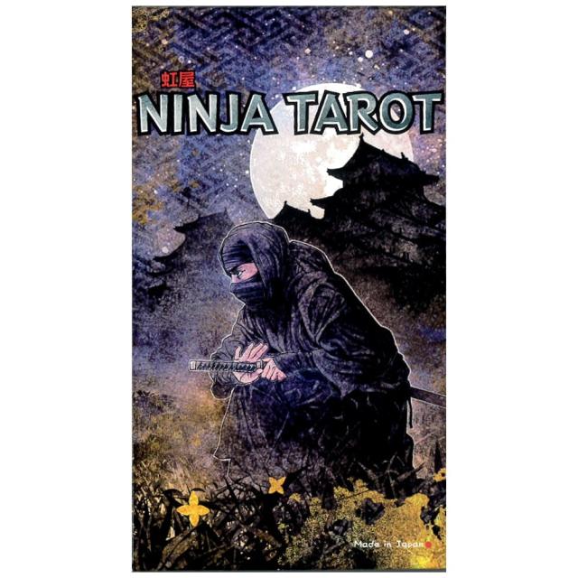 【送料無料】 忍者 タロット Ninja Tarot / 占い カード オラクル ルノルマン スピリチュアル 虹屋 コーヒーカード インド 本 印刷物 ステッカー ポストカード ポスター