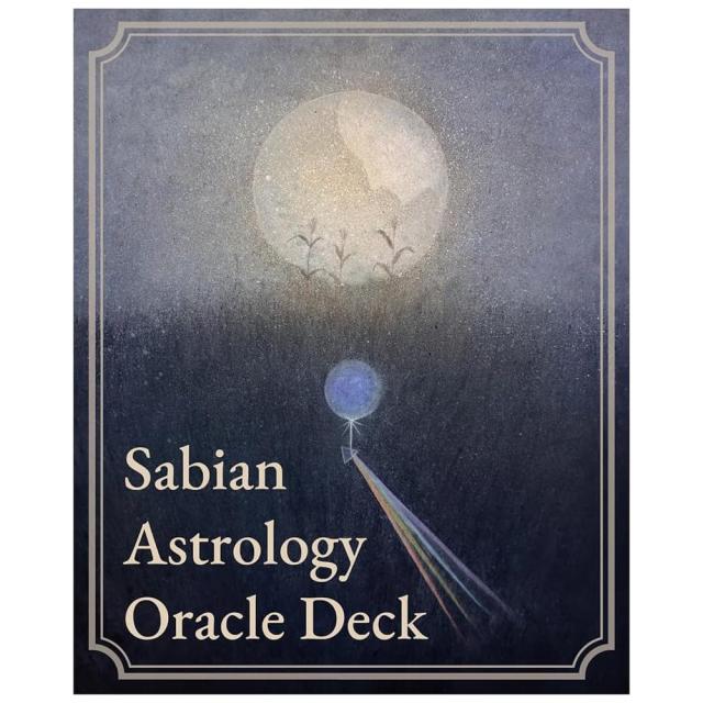 【送料無料】 サビアン占星術オラクル Sabian Astrology Oracle / 占い カード タロット ルノルマン スピリチュアル 文月ルビー コーヒーカード インド 本 印刷物 ステッカー ポストカード ポスター