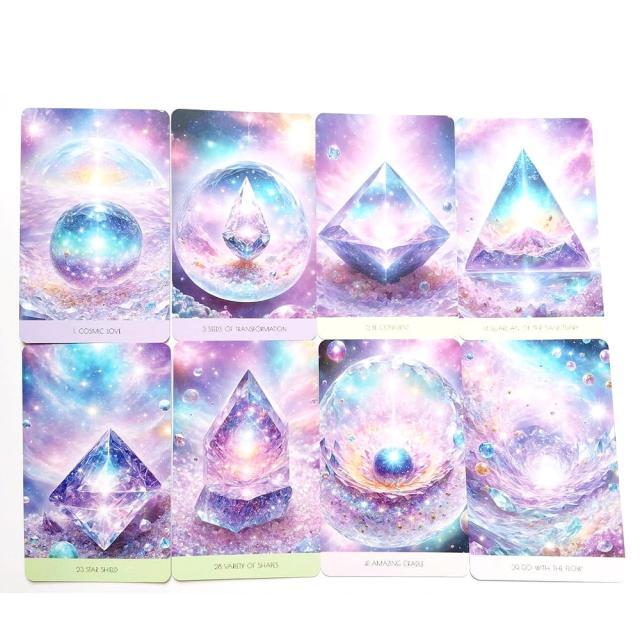 【送料無料】 オルゴナイトスピリチュアルパワーオラクルカード Orgonite Spiritual Power Oracle Cards / 占い タロット ルノルマン konkanipe コーヒーカード インド 本 印刷物 ステッカー ポストカード ポスター_2