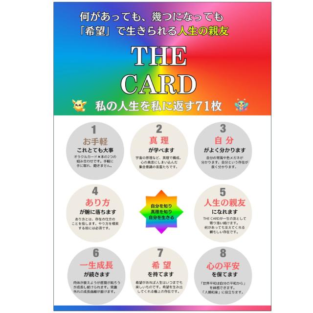 【送料無料】 ザ カード THE CARD / 占い タロット オラクル ルノルマン スピリチュアル PROJECT コーヒーカード インド 本 印刷物 ステッカー ポストカード ポスター_4