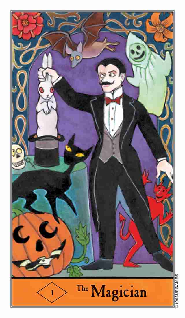 ハロウィンタロット halloween tarot オラクルカード 占い カード占い USGAMES ルノルマン コーヒーカード インド 本  印刷物 ステッカの通販はau PAY マーケット インド アジアの雑貨と衣料 TIRAKITA au PAY マーケット－通販サイト