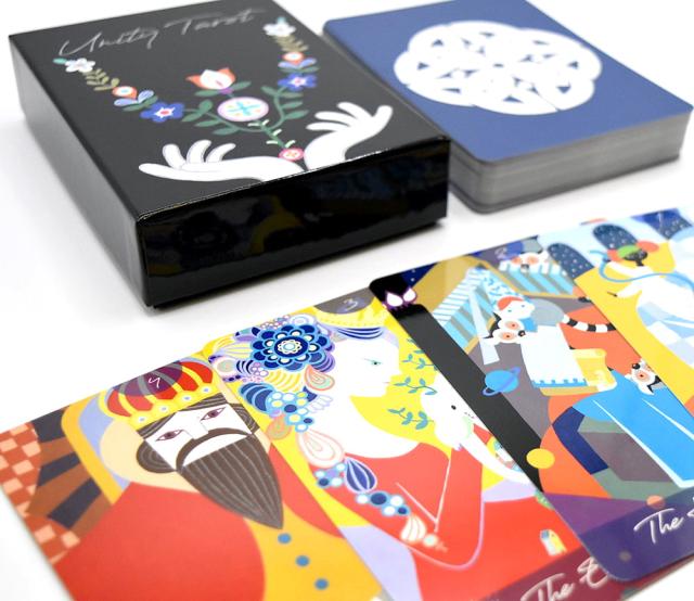 ユニティタロット unity tarot オラクルカード 占い カード占い 株式会社ヴィジョナリー カンパニー ルノルマン コーヒーカード インド 本 印刷物 ステッカー ポストカード ポスターの通販は - インド アジアの雑貨と衣料 - TIRAKITA au PAY