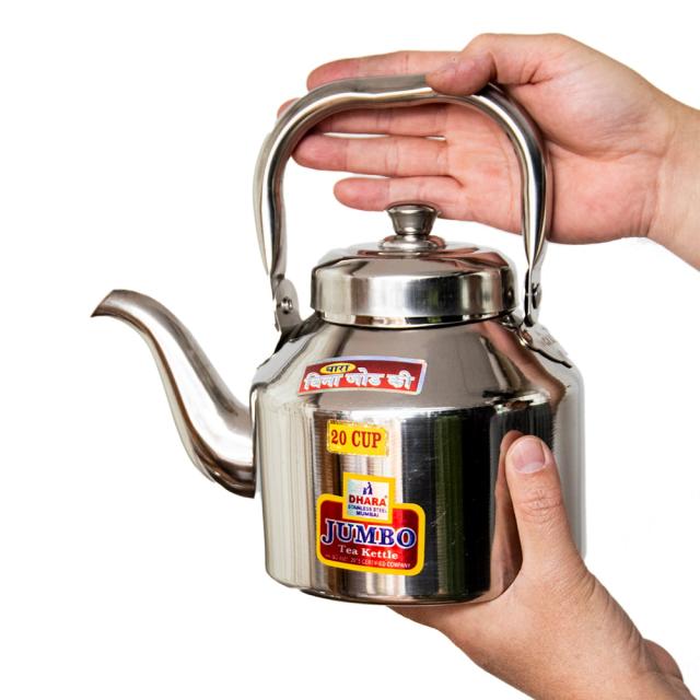 【チャイ20杯分くらい】レトロケトル インドのやかん 1500cc程度 / ヤカン 薬罐 調理器具 食器 アジアン食品 エスニック食材の通販は 【チャイ20杯分くらい】レトロケトル インドのやかん 1500cc程度 / ヤカン 薬罐 調理器具 食器 アジアン食品 エスニック食材の通販は