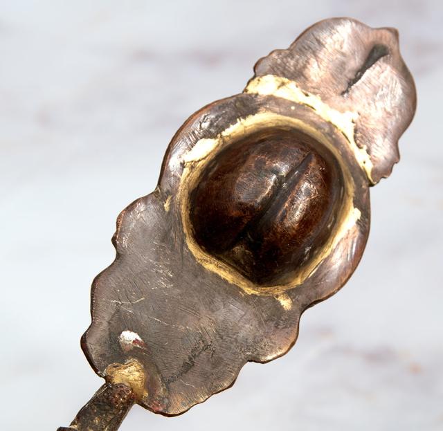 送料無料】 チベット密教法具 香炉 祭礼炉 礼拝用品【アンティーク