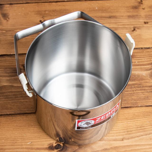 【送料無料】 2個セット】〔16cm 3L〕ブッシュクラフトの定番 ゼブラ社のビリー缶 ビリーポット 焚き火とキャンプの直火調理へ〔ステンレスSUS304製〕 / ビリカン ビリーカン 焚火缶 インド 弁当箱 ランチボックス アジアン食品 エスニック食材_14