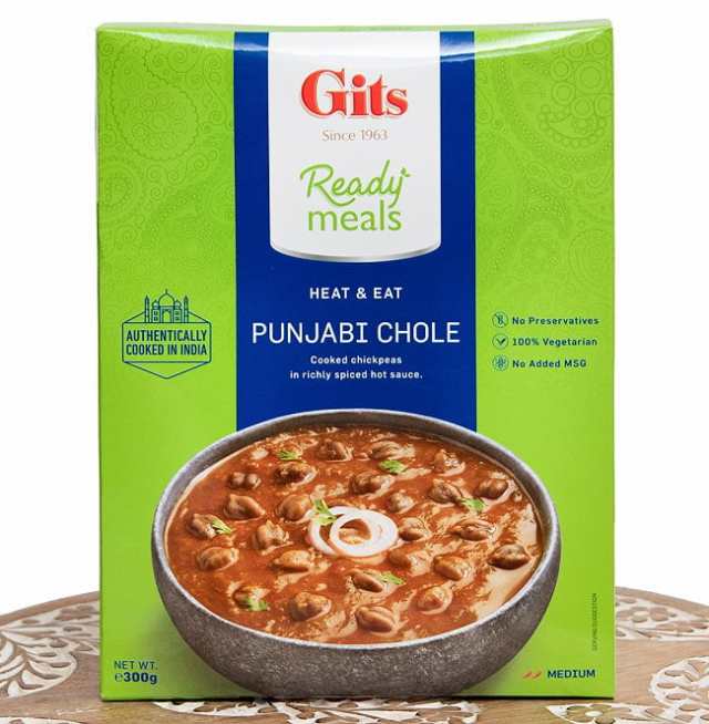 パンジャブ チョレ Punjabi Chhole パンジャビ風ヒヨコ豆カレー Gits インド料理 レトルト Gits ギッツ レトルトカレー タイ アの通販はau Pay マーケット インド アジアの雑貨と衣料 Tirakita