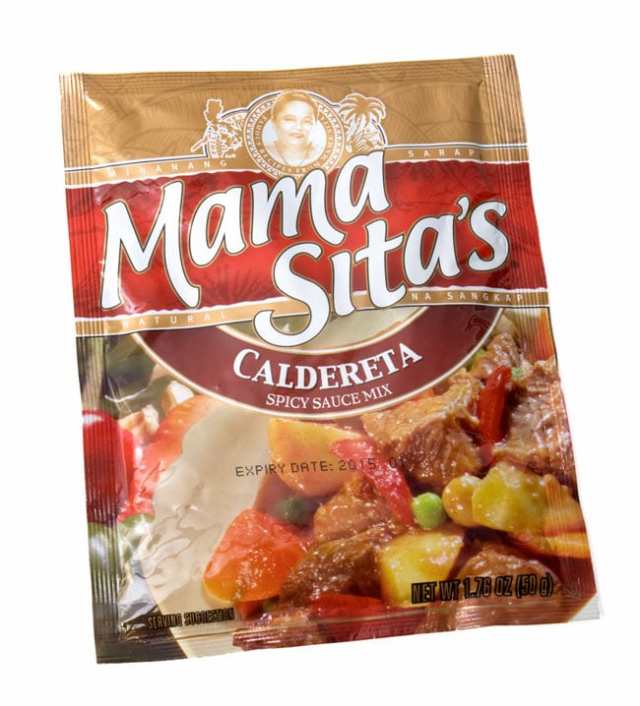 フィリピン料理 カルデレータの素 Caldereta 【MamaSita's】 / 料理の素 MamaSita's（ママシッターズ） カレカレ  シニガン 食品 食材 の通販はau PAY マーケット - インド アジアの雑貨と衣料 - TIRAKITA