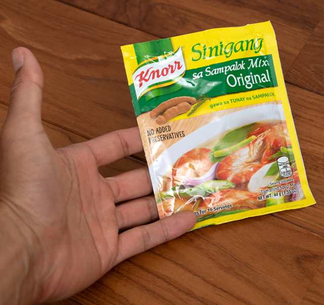 フィリピン料理 シニガン サンパロック オリジナルの素 Sinigang Sa Sampalok Original【Knorr】 / シニガンスープ  タマリンド 料理の素 の通販はau PAY マーケット - インド アジアの雑貨と衣料 - TIRAKITA