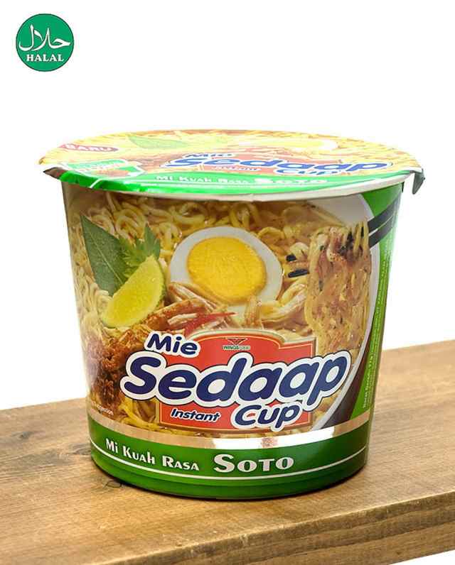 インスタント カップ ヌードル ソトミー味 Soto Cup Mie Sedaap インドネシア料理 インスタント麺 肉野菜味 ハラル Miｅ Sedaap の通販はau Pay マーケット インド アジアの雑貨と衣料 Tirakita