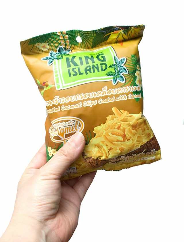 ココナッツチップス キャラメル コーティング 40g 【KING ISLAND