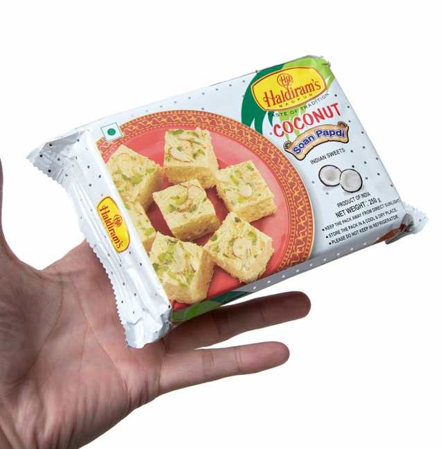 SOAN　ハルディラム(Haridirams)　PAY　ソーンパブディ　エスニック料の通販はau　インドのお菓子　au　ソーンパプディ　インド　PAY　TIRAKITA　マーケット－通販サイト　マーケット　COCONUT　ハルディラム　PAPDI　ココナッツ　アジアの雑貨と衣料