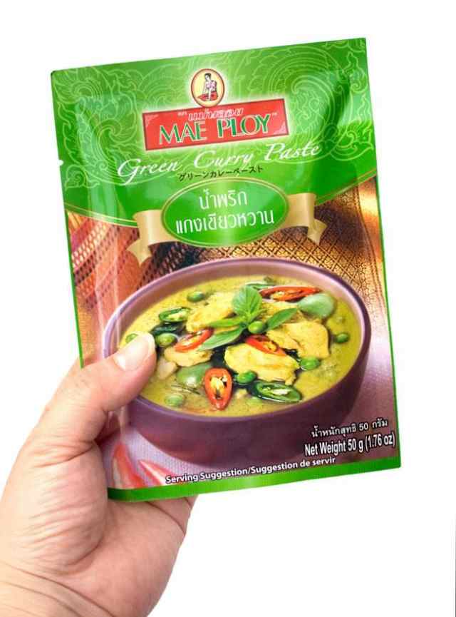 グリーンカレーペースト 50ｇ Mae Ploy タイ料理 タイカレー 料理の素 Ploy メープロイ ココナッツ エスニック料理 ココナッツの通販はau Pay マーケット インド アジアの雑貨と衣料 Tirakita