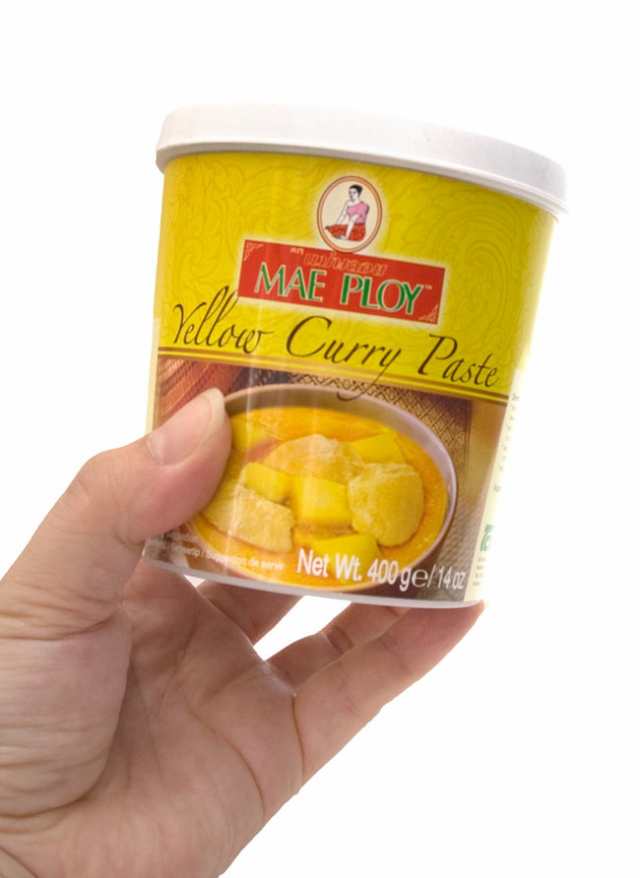 ココナッツ　PLOY（メープロイ）　料理の素　株価　400g　タイカレー　タイ料理　イエローカレーペースト　PLOY〕　〔MAE　エスニック料理