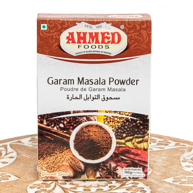ガラムマサラ 100g Garam Masala Powder 【AHMED】 / スパイス インド料理 カレー粉 ミックススパイス ハラル