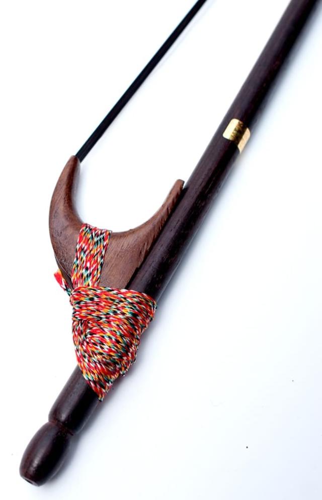 サーランギー　インド楽器　民族楽器　面白　弦楽器 弦３９本 弓 ネパールのサーランギ ナチュラル の通販[送料無料] -