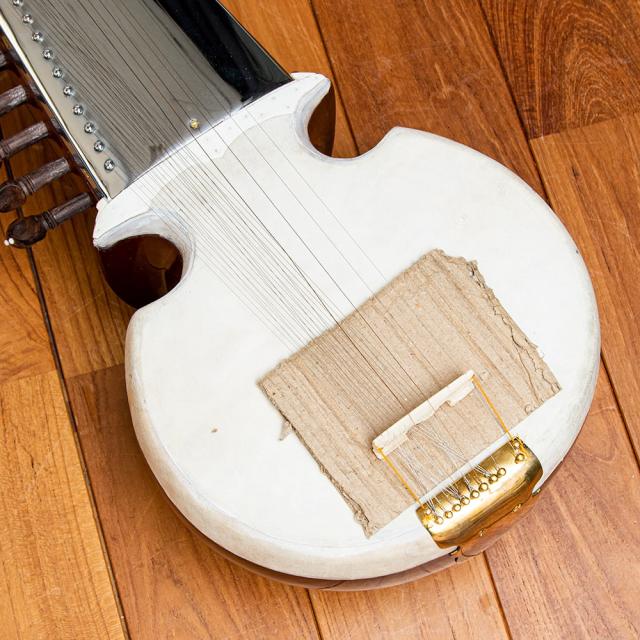 【送料無料】 【Kanai lal＆Sons社製】サロード Sarod Professional Quality / インド 楽器 弦楽器 民族楽器 インド楽器 エスニック楽器 ヒーリング楽器_3