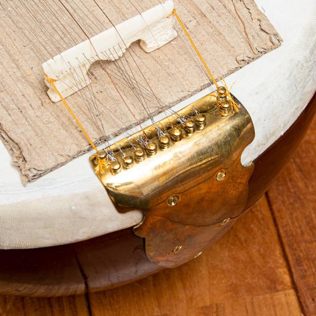 【送料無料】 【Kanai lal＆Sons社製】サロード Sarod Professional Quality / インド 楽器 弦楽器 民族楽器 インド楽器 エスニック楽器 ヒーリング楽器_4