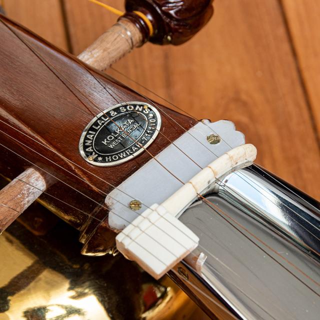 【送料無料】 【Kanai lal＆Sons社製】サロード Sarod Professional Quality / インド 楽器 弦楽器 民族楽器 インド楽器 エスニック楽器 ヒーリング楽器_8