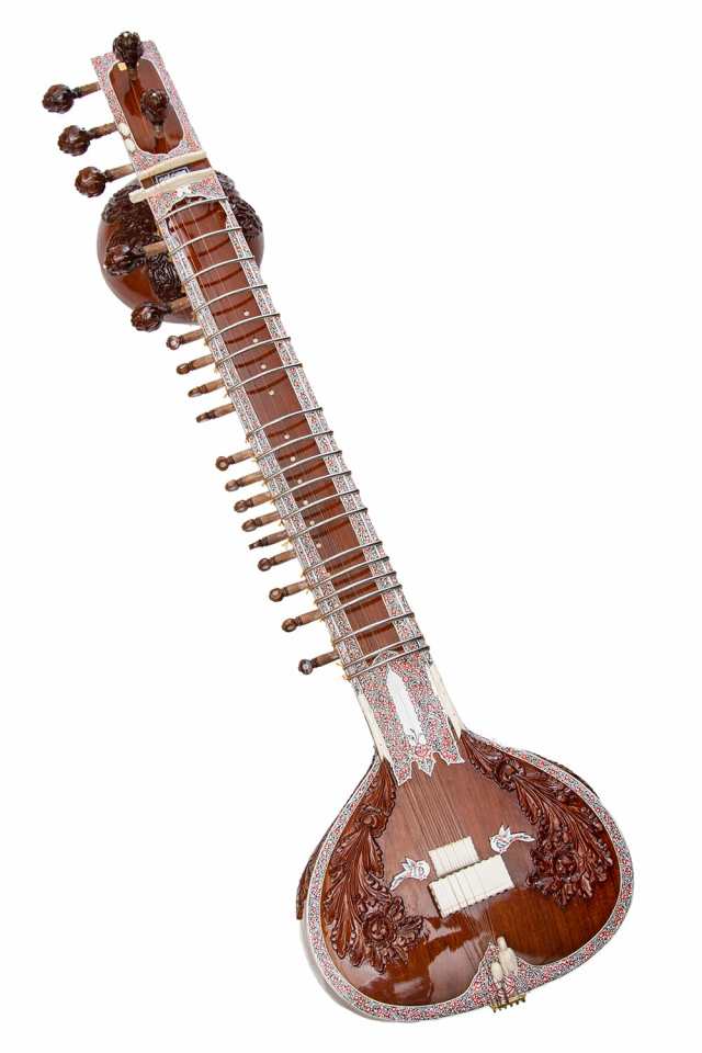 最安シタール　ラヴィシャンカール　インド製　民族楽器 弦楽器