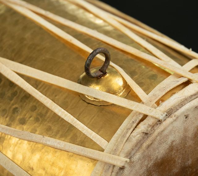 送料無料】 ネパールの民族打楽器 ディマイ Dhimay 28cm 【1点物